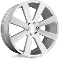 DUB S213 8-Ball Silver Wheels - 22x9.5 - 6x139.7 Bolt Pattern — Wheels & Rims