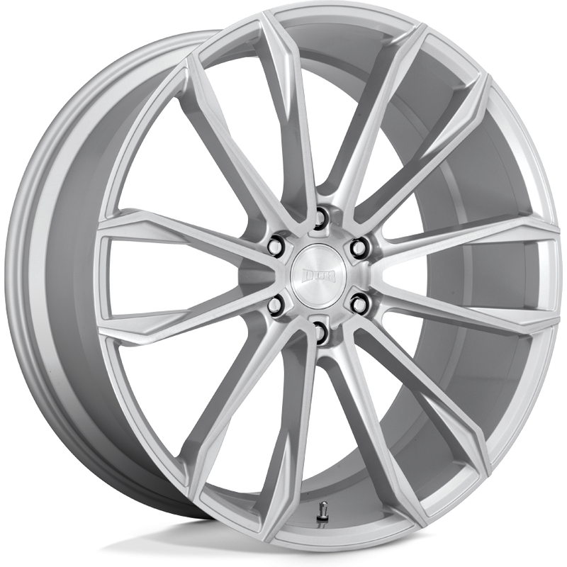 DUB S248 Clout Silver 24x10 Rims 6x139.7 Bolt Pattern 30 Offset — Wheels & Rims