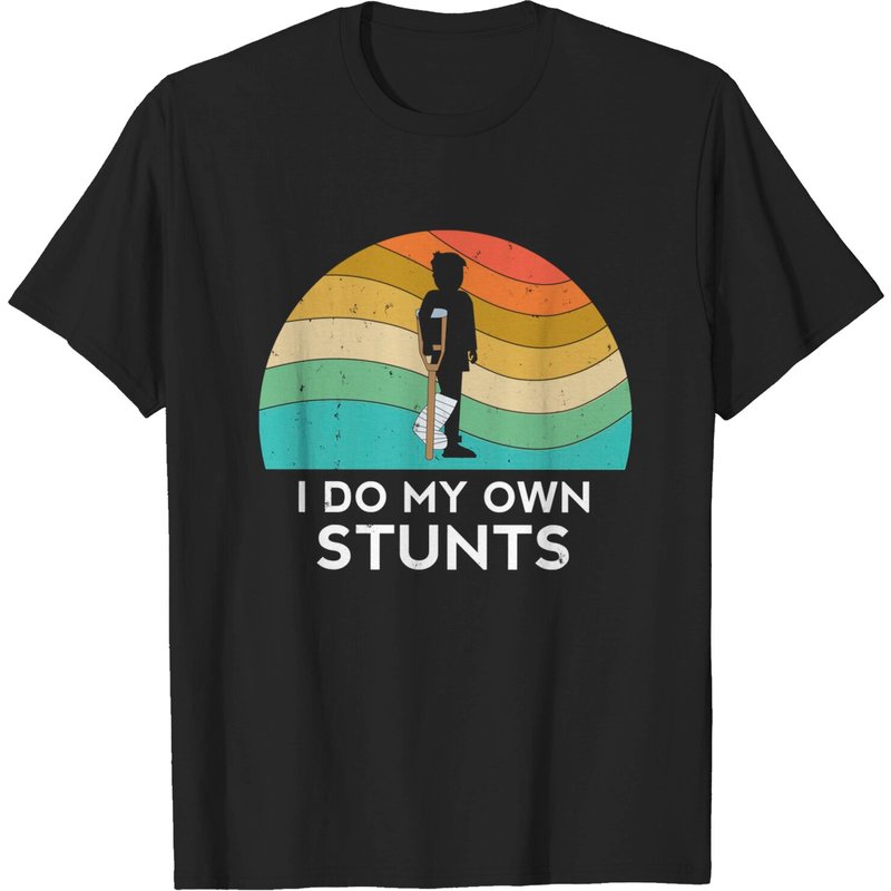 T-Shirt pour Hommes Blessure au Jambe Rétablissement — T-shirts pour hommes