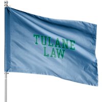 Tulane Law School House Flags - Double-Sided Print
