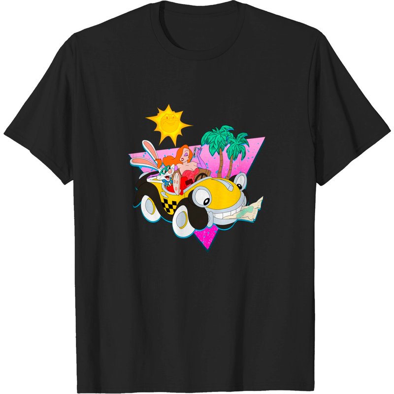 T-shirt Roger Rabbit Cruisin' Down To Toontown — T-shirts pour hommes