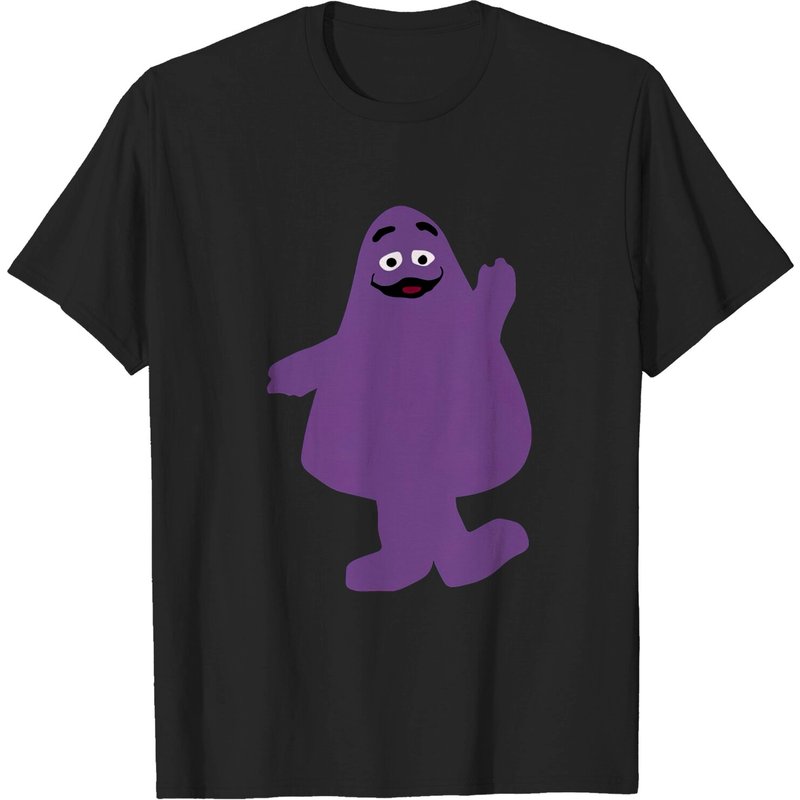T-shirt pour hommes Grimace en noir — T-shirts pour hommes