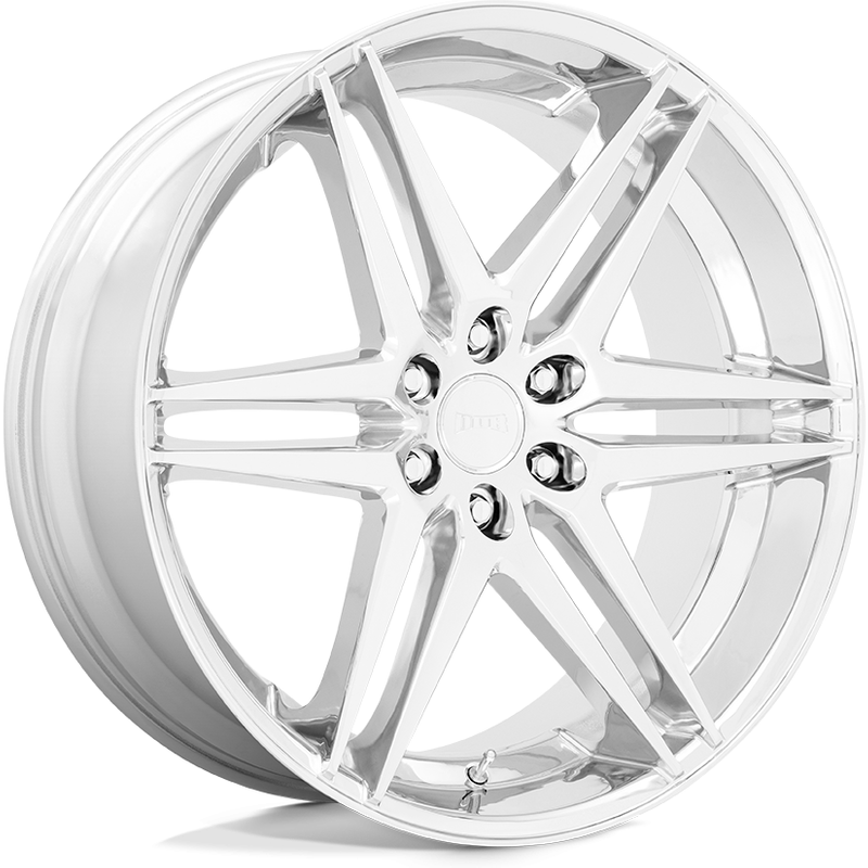 DUB S265 Dirty DOG Chrome Wheels - 24x10 - 6x139.7 Bolt Pattern — Wheels & Rims