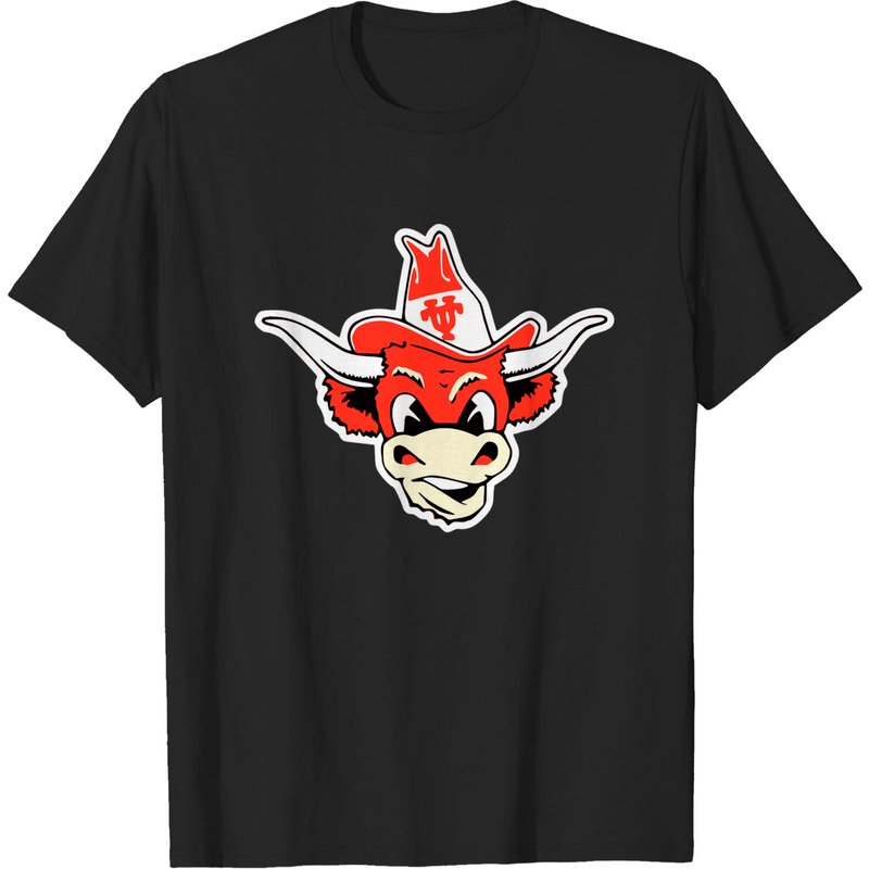 T-shirt Restored Bevo Longhorn Mascot pour hommes — T-shirts pour hommes