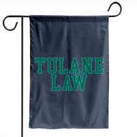 Drapeaux de Jardin de l'École de Droit de Tulane - Impression Recto-Verso — Drapeaux décoratifs