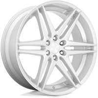 DUB S270 Dirty DOG Silver Brushed 24x10 Rims 6x139.7 Bolt Pattern — Wheels & Rims