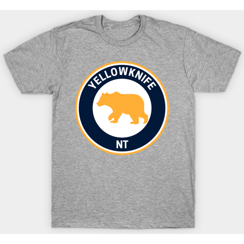 T-shirt pour hommes Vintage Yellowknife Territoires du Nord-Ouest — T-shirts pour hommes