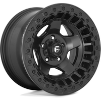 Fuel D118 Warp Beadlock Matte Black Wheels - 17x9 -6x139.7