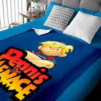 Couverture pour bébé Dennis The Menace en bleu royal — Couvertures pour bébé