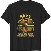 Sloth Rescue Swimmer Men's T-Shirt