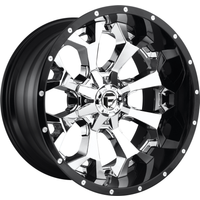 Roues Fuel D246 Assault Chrome - 22x12 - Motif de boulonnage 6x135