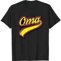 T-shirt Grandmother Oma pour hommes - Noir — T-shirts pour hommes