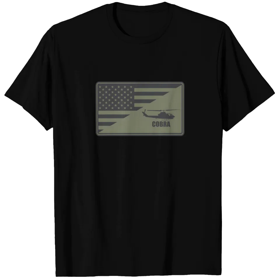 T-shirt avec écusson AH-1 Cobra Vietnam pour hommes — T-shirts pour hommes