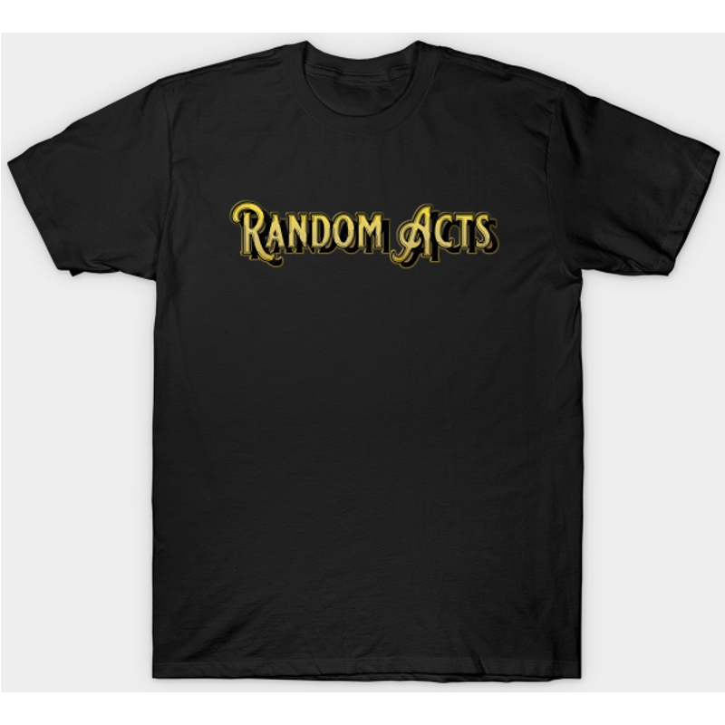 Random Acts - T-shirt pour hommes en noir — T-shirts pour hommes