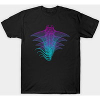 T-shirt pour hommes Manta Ray en noir — T-shirts pour hommes