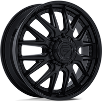 Fuel D406 Catalyst Dually Black Wheels - 20x8.5 - 8x200 Bolt Pattern — Wheels & Rims