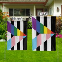 Drapeau de jardin Gay Trans Straight Ally — Drapeaux décoratifs