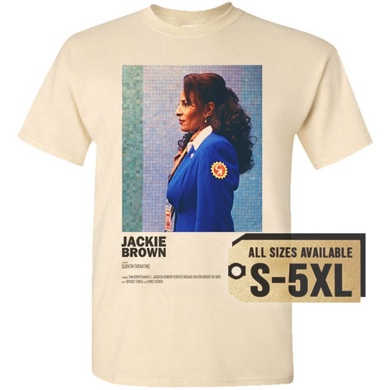 T-Shirt Vintage pour Hommes Jackie Brown