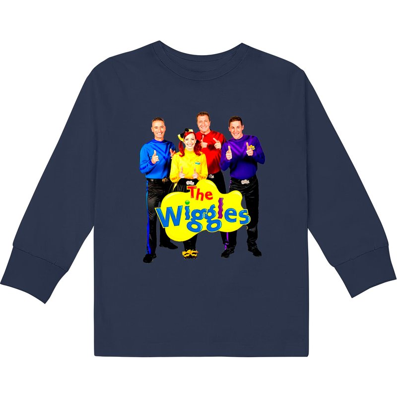 T-shirts à manches longues The Wiggles Band Rock pour enfants