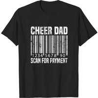 T-shirt Cheer Dad Scan For Paiement pour Hommes
