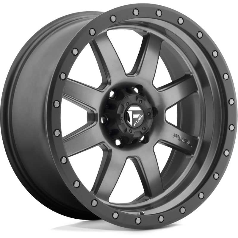 Roues Fuel D552 Trophy Matte Gunmetal Black - 17x8.5 - 5x127 — Roues et jantes