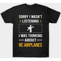 T-shirt pour hommes avec avion RC amusant