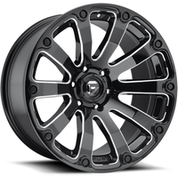 Fuel D598 Diesel Gloss Black Milled Wheels - 20x9 - 6x135 — Wheels & Rims