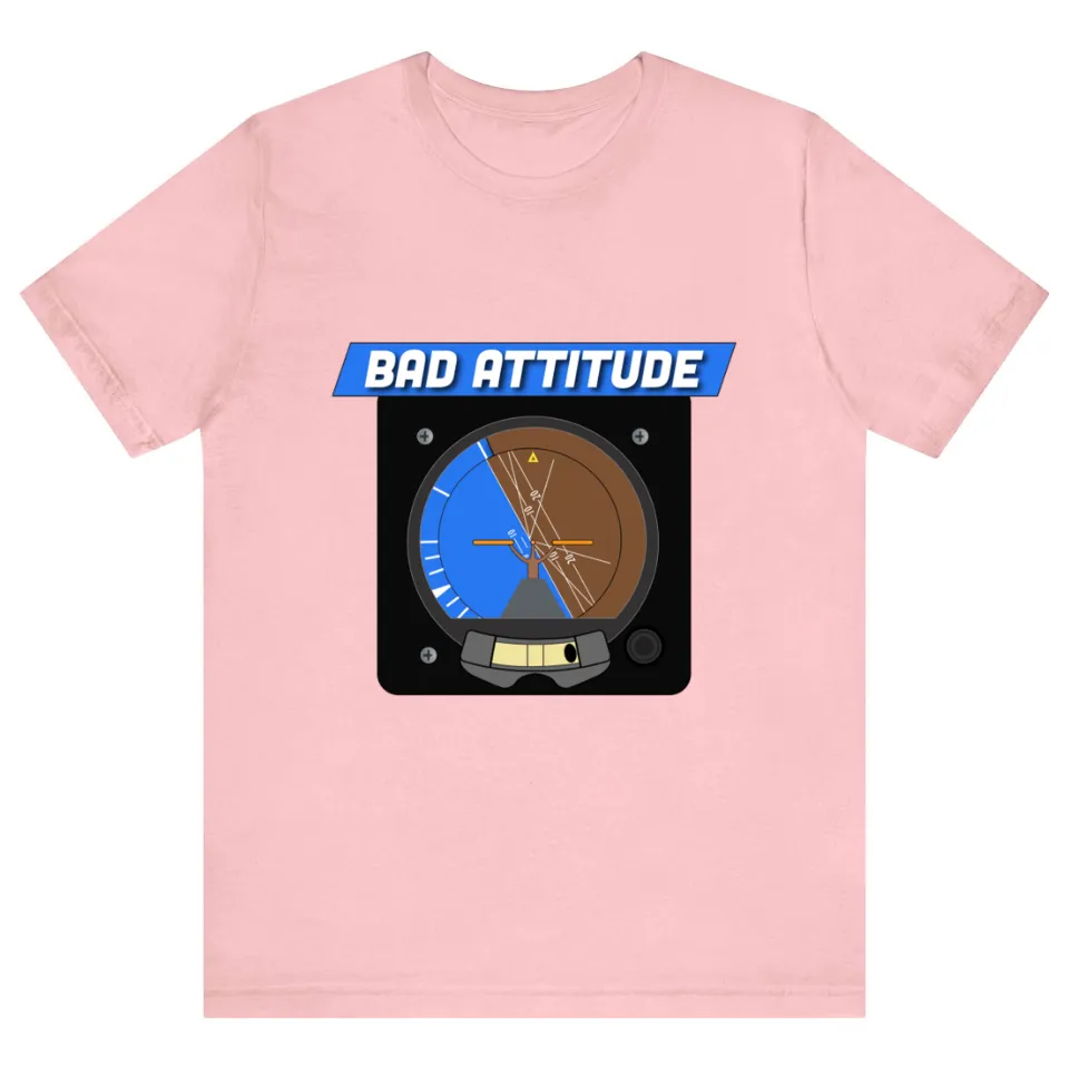 T-shirt pour hommes Bad Attitude Pilot