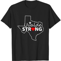 T-shirt Uvalde Strong pour hommes en noir — T-shirts pour hommes