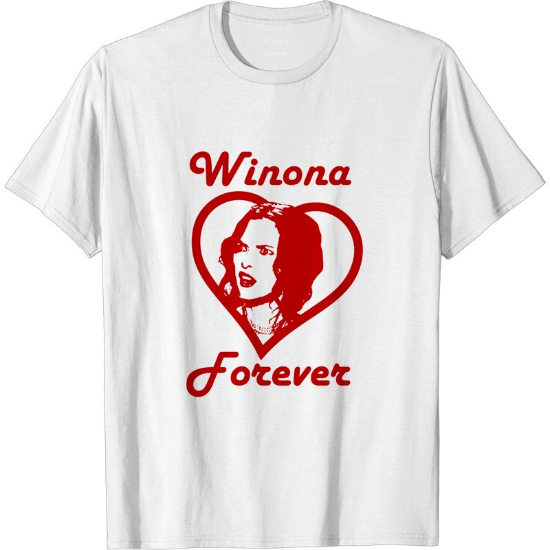 T-shirt pour hommes Winona Ryder Forever