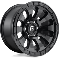 Fuel D630 Tactic Matte Black Wheels - 17x9 - 6x139.7 -12 Offset — Wheels & Rims