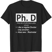PhD Philosophy Doctorate Men's T-Shirt