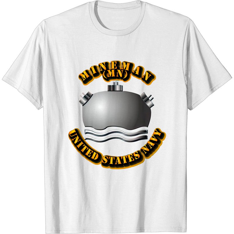 T-shirt Navy Rate Mineman pour hommes — T-shirts pour hommes