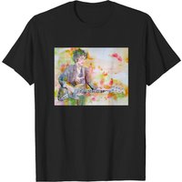 T-shirt Portrait Aquarelle de Bob Dylan pour Hommes — T-shirts pour hommes