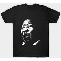 T-shirt Muddy Waters Mississippi pour hommes - Noir