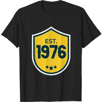 T-shirt pour hommes Est. 1976 - Produit vintage premium
