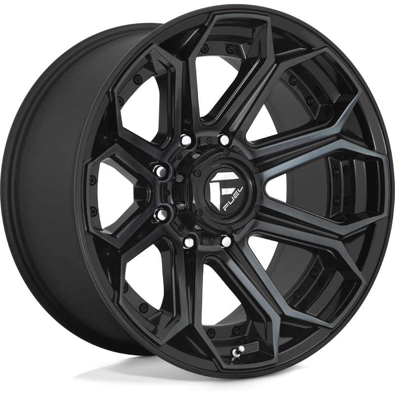 Fuel D704 Siege Gloss Mach Double Dark Tint Wheels - 20x10 -8x180 — Wheels & Rims