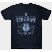 T-shirt pour hommes Chicago Electric Blues — T-shirts pour hommes