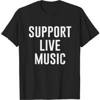 T-shirt pour hommes Support Live Music — T-shirts pour hommes
