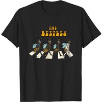 T-shirt noir pour hommes The Beetles — T-shirts pour hommes
