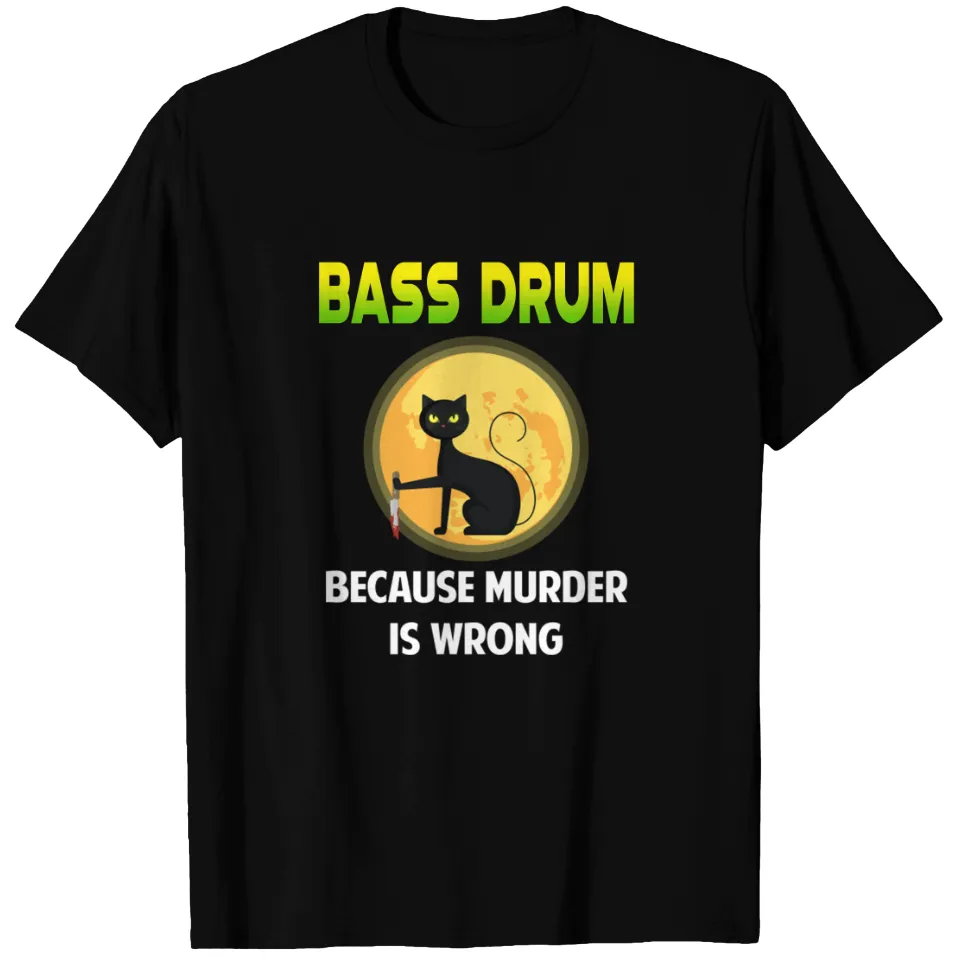 T-shirt Bass Drum — T-shirts pour hommes