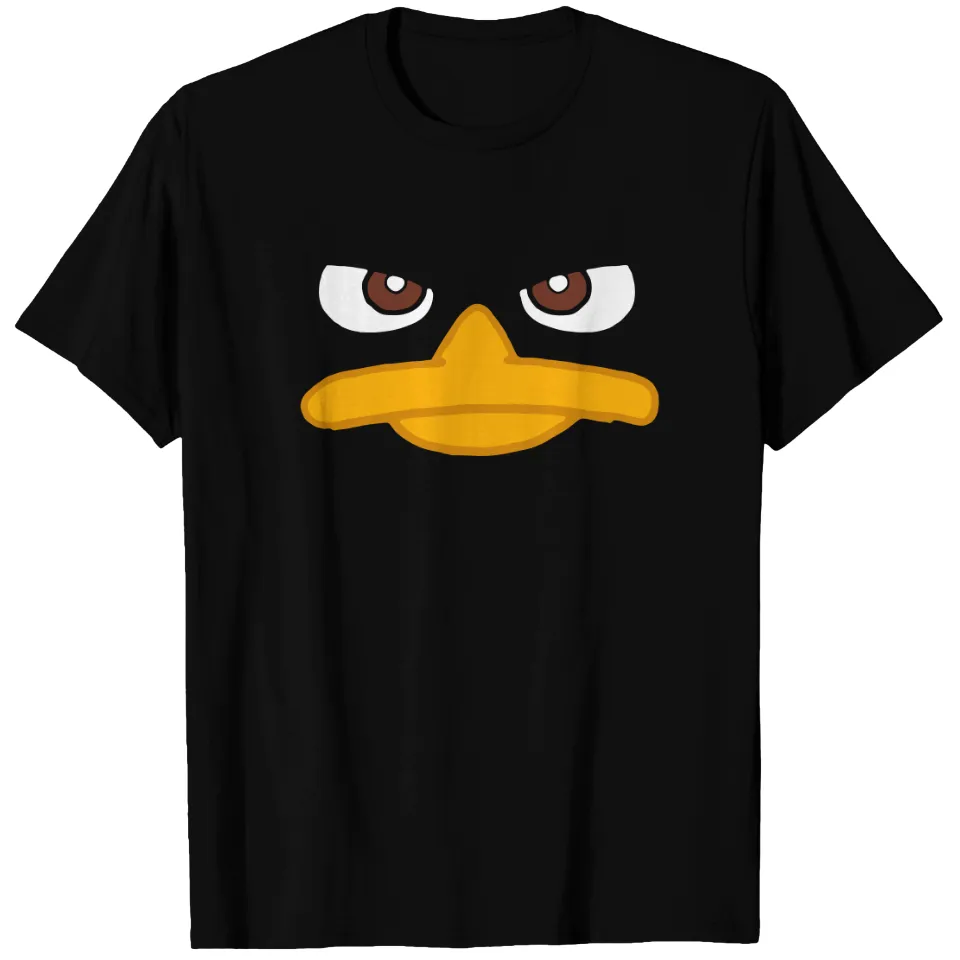 T-shirt pour hommes Agent P - Perry en noir — T-shirts pour hommes