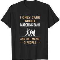 T-shirt drôle 3 personnes fanfare pour hommes