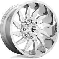 Fuel D743 Saber Chrome Wheels - 20x10 - 8x165.1 Bolt Pattern — Wheels & Rims