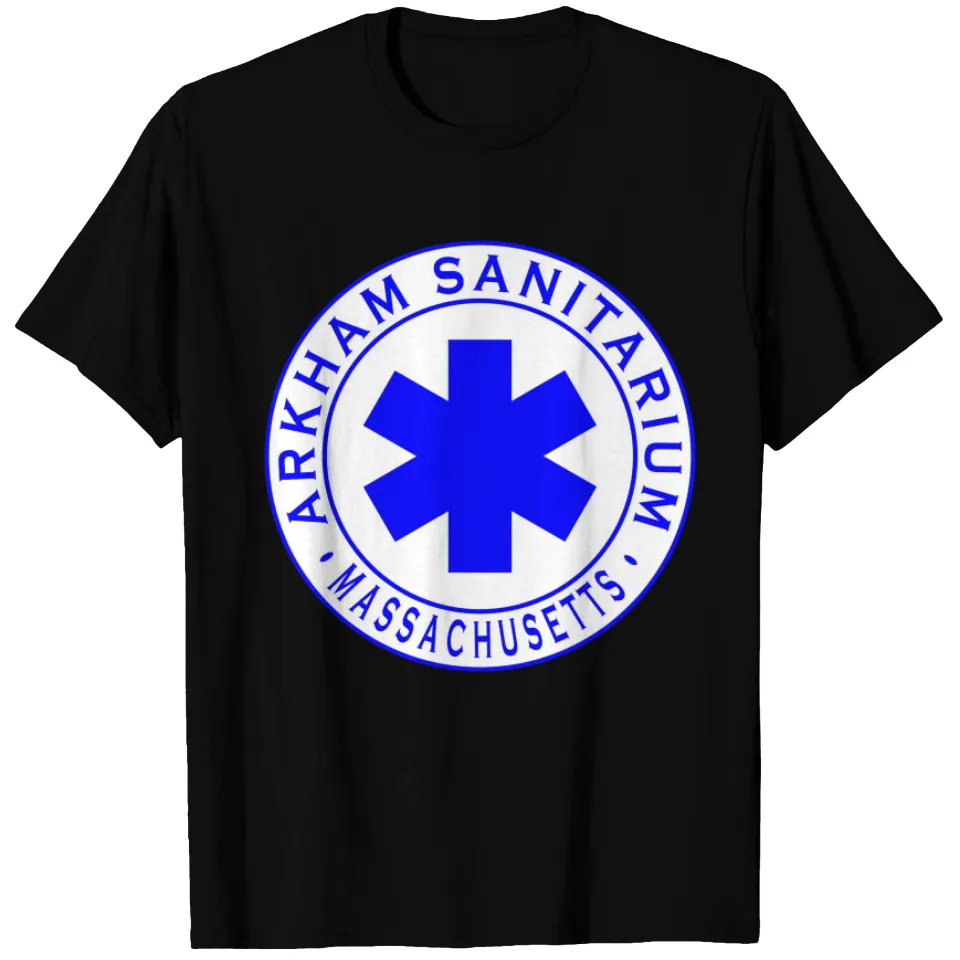 Arkham Sanitarium H P Lovecraft Men's T-Shirt — Mens T Shirts