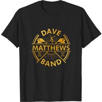 T-shirt pour hommes Dave Matthews Band Gold — T-shirts pour hommes