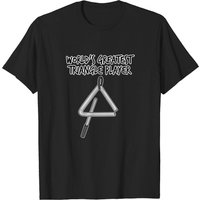Triangle Player Percussionist Drummer T-Shirt for Men — Mens T Shirts