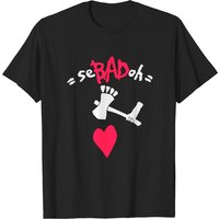 T-shirt pour hommes Sebadoh Kurt Cobain en noir