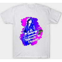 T-shirt Jimmy Page Stairway To Heaven pour hommes - Noir