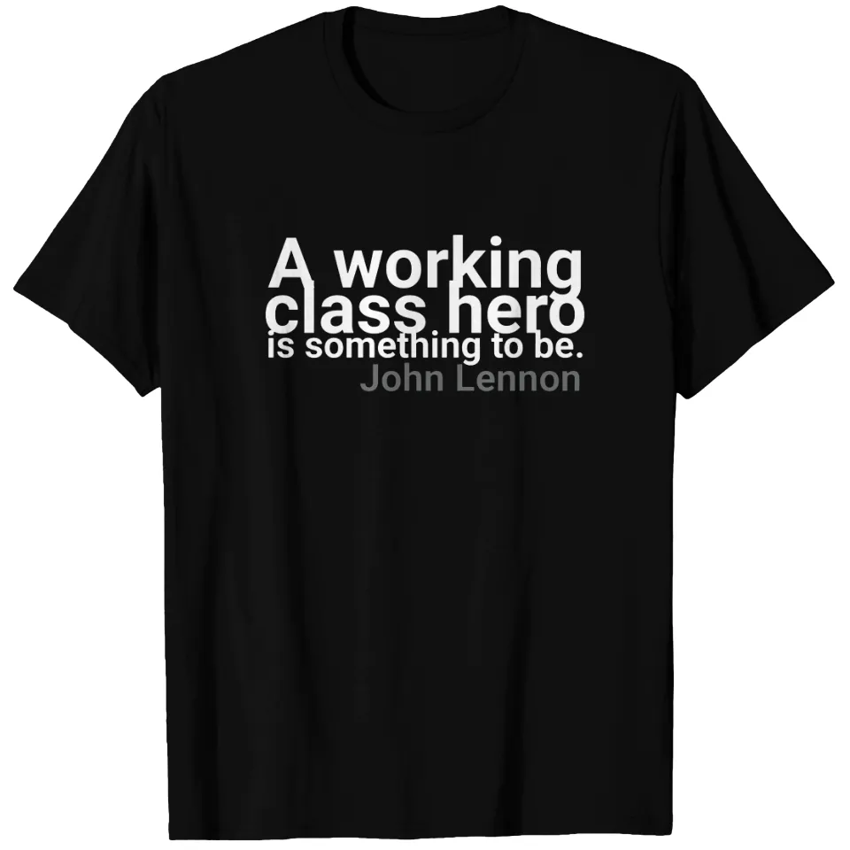 T-Shirt John Lennon Héros de la Classe Ouvrière pour Hommes — T-shirts pour hommes